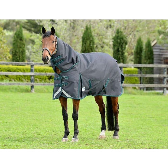 WeatherBeeta ComFiTec Plus Dynamic II Detach-A-Neck Turnout Blanket (220g Medium) - CLOSEOUT