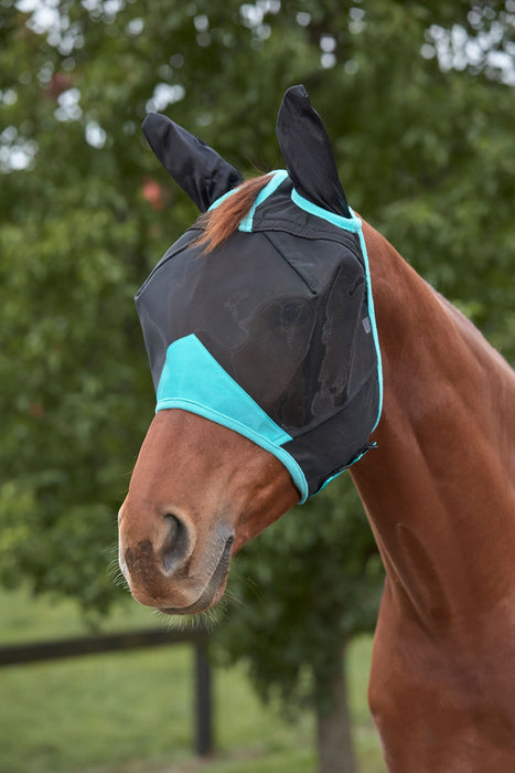 WeatherBeeta ComFiTec Deluxe Fine Mesh Fly Mask With Ears