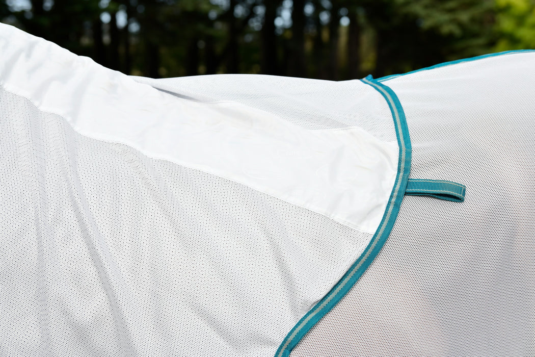 WeatherBeeta ComFiTec Zephyr Plus Mesh Combo Neck Fly Sheet (No Fill) - Neck lining