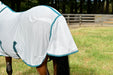 WeatherBeeta ComFiTec Zephyr Plus Mesh Combo Neck Fly Sheet (No Fill) - Full tail flap with 2 piece design