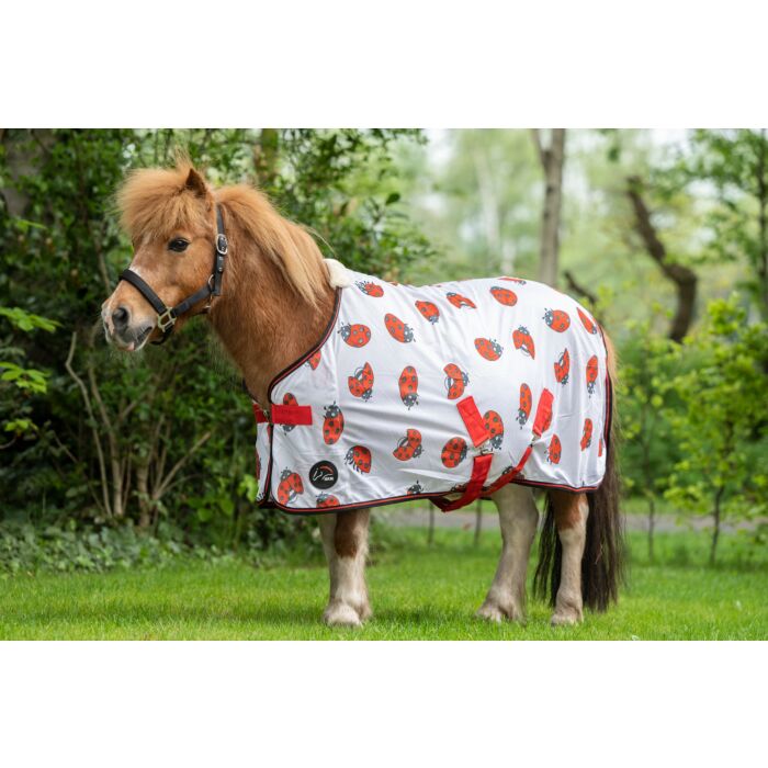 HKM Ladybug Fly Rug (No Fill)