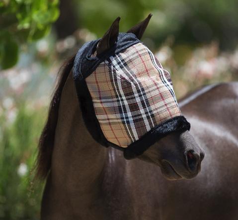 Kensington Mini Fly Mask With Fleece Trim