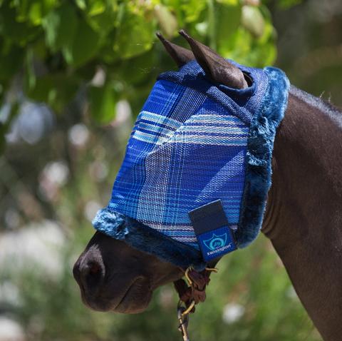 Kensington Mini Fly Mask With Fleece Trim