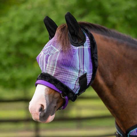 Kensington Mini Fly Mask With Fleece Trim And Ears