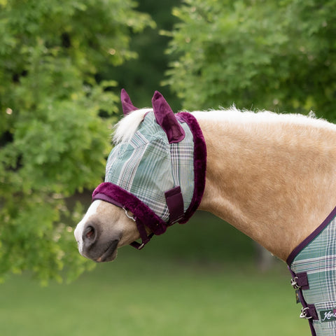 Kensington Pony Fly Mask With Fleece Trim And Ears