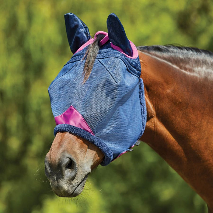 WeatherBeeta ComFiTec Deluxe Durable Mesh Fly Mask With Ears