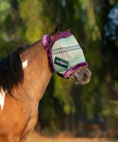 Kensington Mini Fly Mask With Fleece Trim