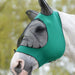 WeatherBeeta Stretch Eye Saver Fly Mask With Ears - Turquoise with Black Trim