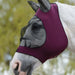 WeatherBeeta Stretch Eye Saver Fly Mask With Ears - Purple with Black Trim