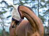 Amigo Finemesh Fly Mask Silver with Plum