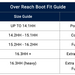 Shires ARMA Over Reach Boots Size Guide