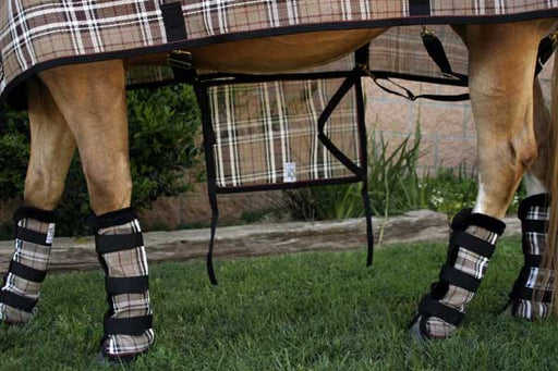 HackFond Horse Blanket Replacement 2 pcs Leg Straps, Niger